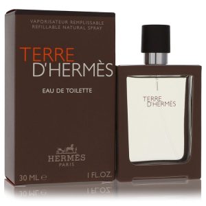 Hermes Terre D Eau De Toilette Spray Spray Refillable 30 ml for Men