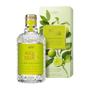 Maurer  Wirtz 4711 Acqua Colonia Lime  Nutmeg Eau De Cologne Spray 169 ml for Women