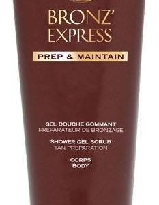 Academie Suncare Bronz Express Shower Gel Scrub Peeling Tan Preparation 200ml