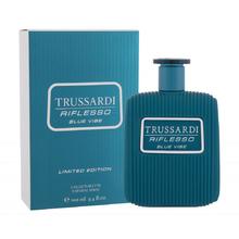Trussardi Riflesso Blue Vibe Limited Edition   100 ml   eau de toilette spray   herenparfum   zelfde geur  exclusieve verpakking