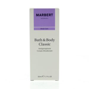 Marbert Body Care Bath  Body Classic Antiperspirant Cream Deodorant Creme 50ml